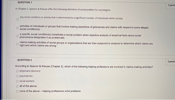 Solved QUESTIONS 5 points Save Answer According to Chapters | Chegg.com