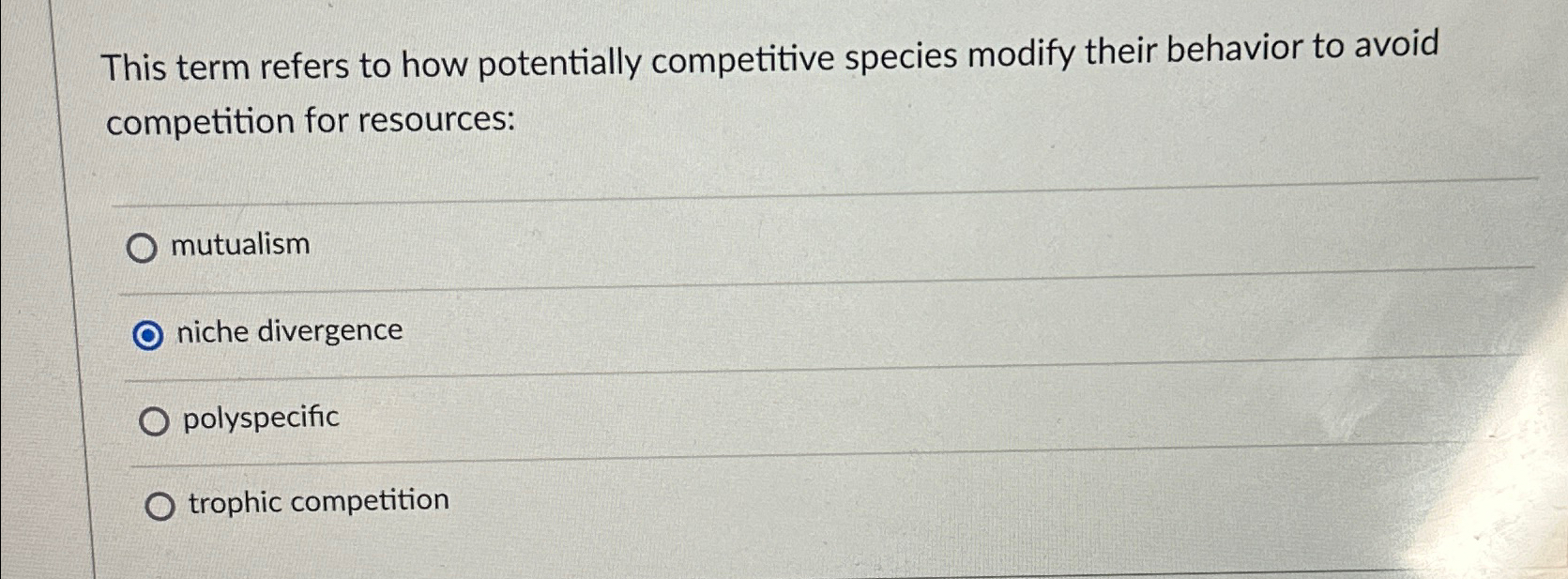 Solved This term refers to how potentially competitive | Chegg.com