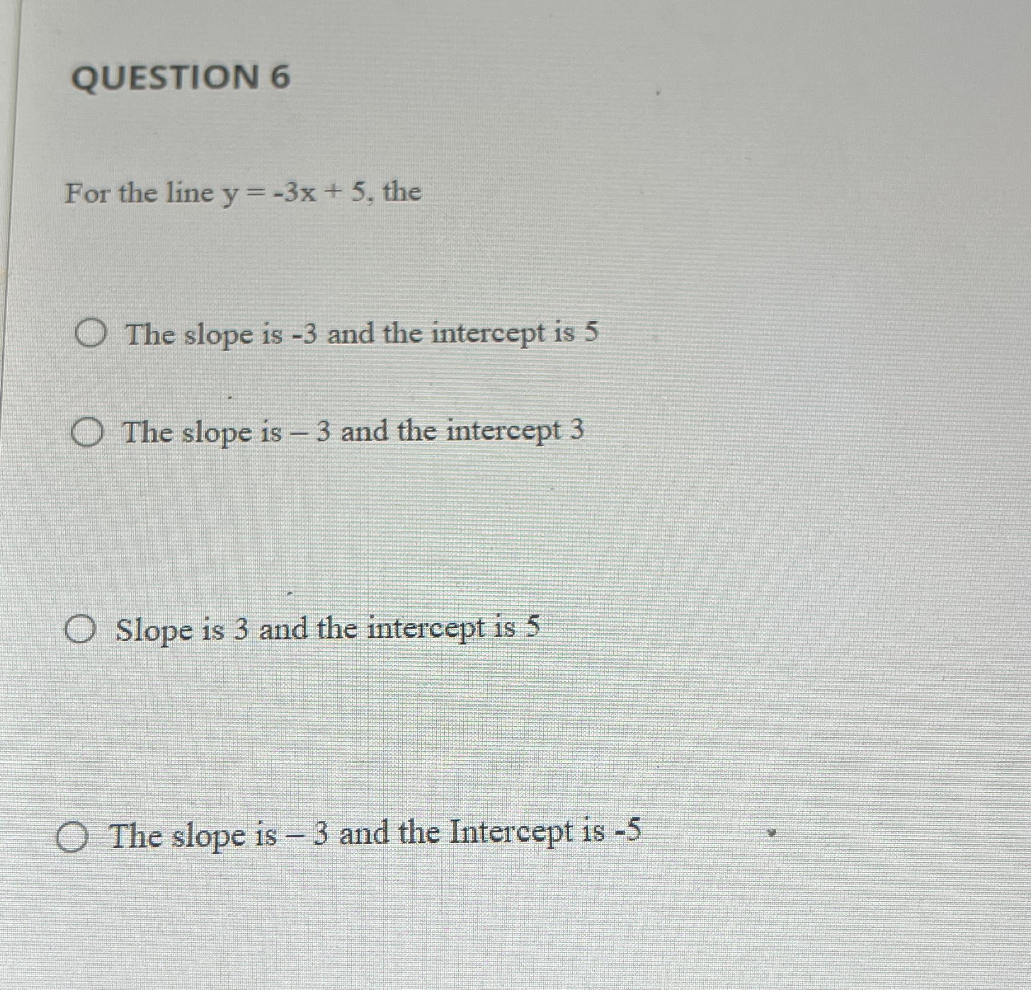 reduce the line 2x 3y 5 0 in slope intercept form