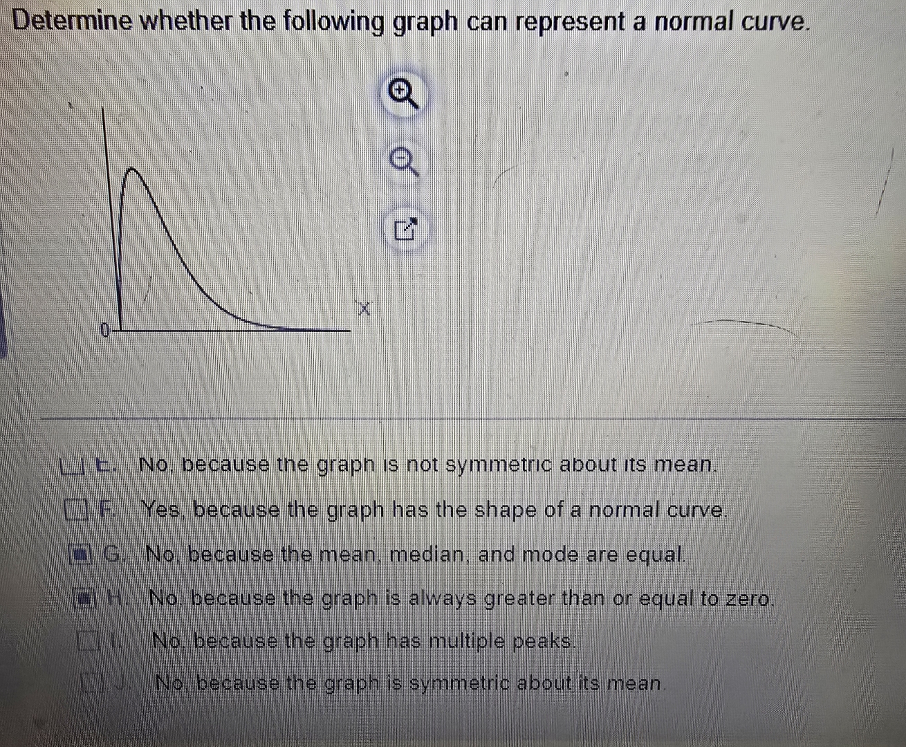 Solved Determine whether the following graph can represent a | Chegg.com