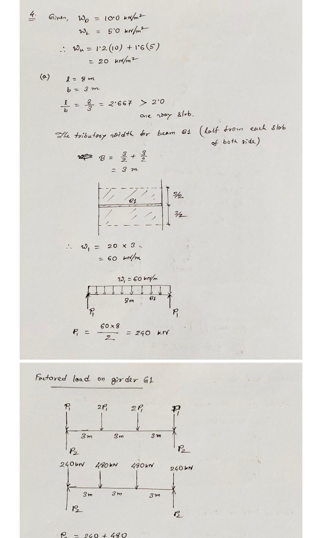 Solved Assignment #1: Loads (3 Problems, 50 Marks Total) | Chegg.com