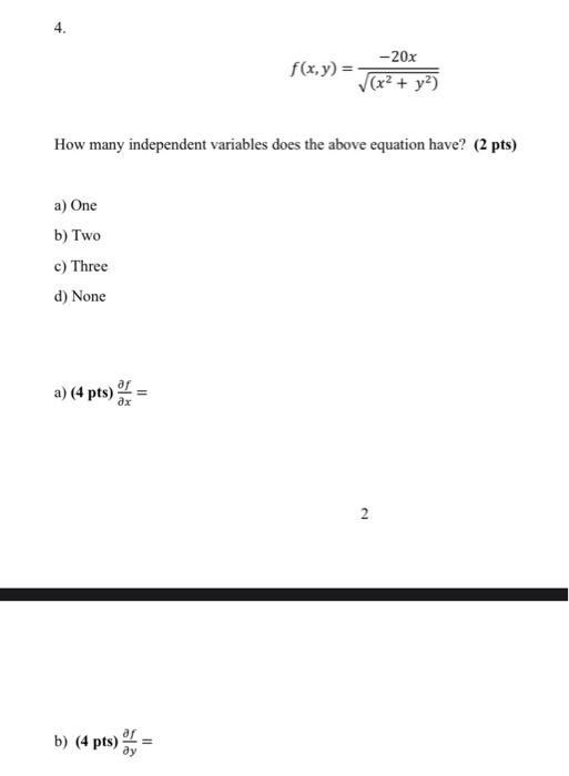 Solved need help with identifying how many variables are in | Chegg.com
