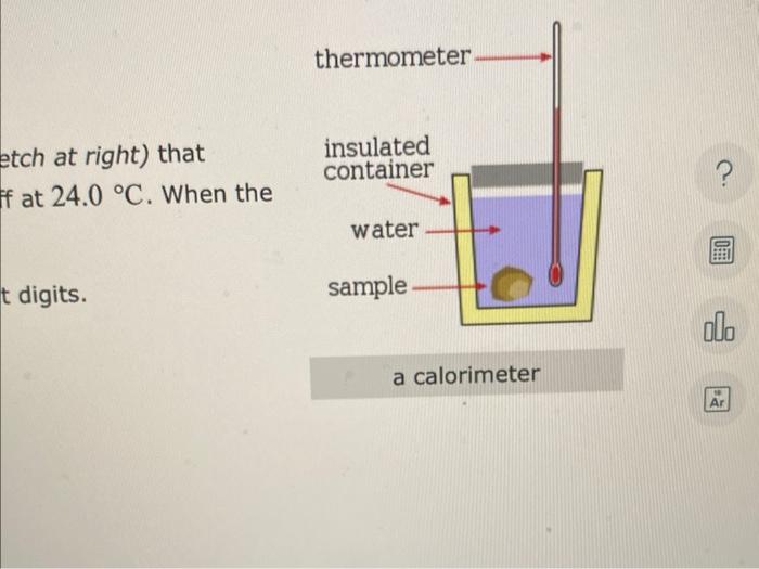 etch at right) that If at \( 24.0^{\circ} \mathrm{C} \). When the
digits.