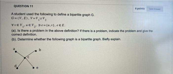 Solved QUESTION 11 6 points Save Aromer A student used the | Chegg.com