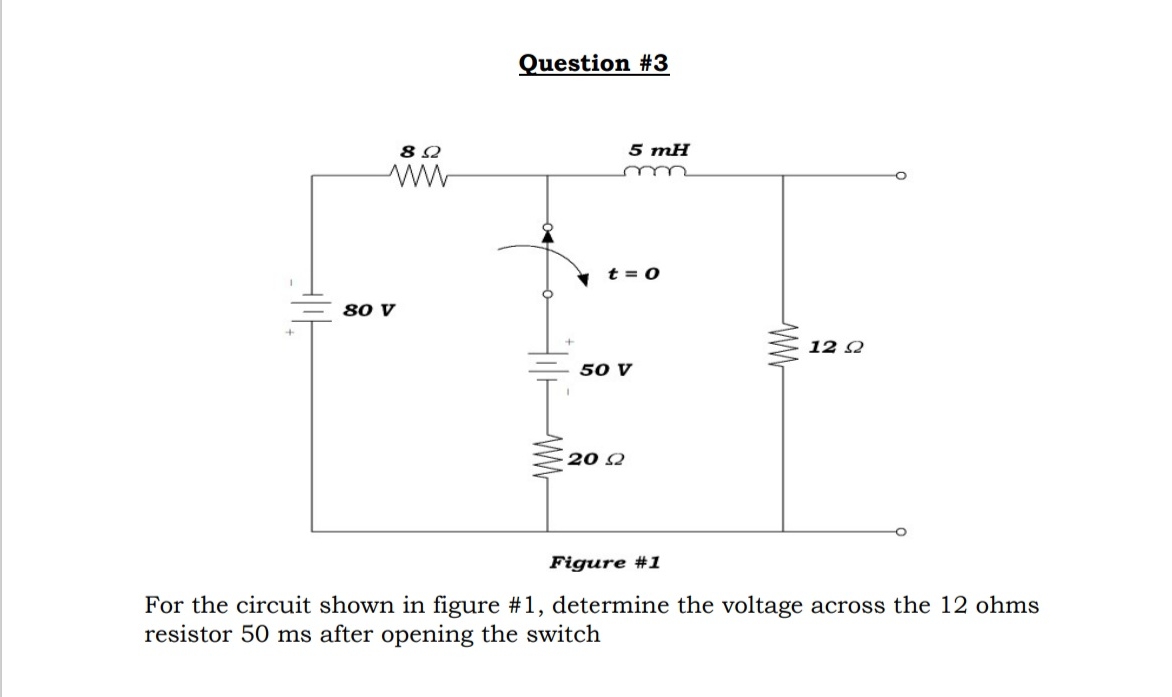 Solved Question 3rigure AFor the circuit shown in figure