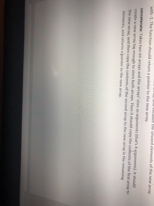 Solved with-1. The function should return a pointer to the | Chegg.com