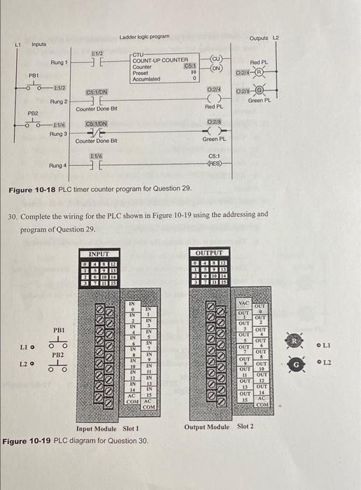 Solved PART 4 Programmable Logic Controllers (PLCs) 1. A | Chegg.com