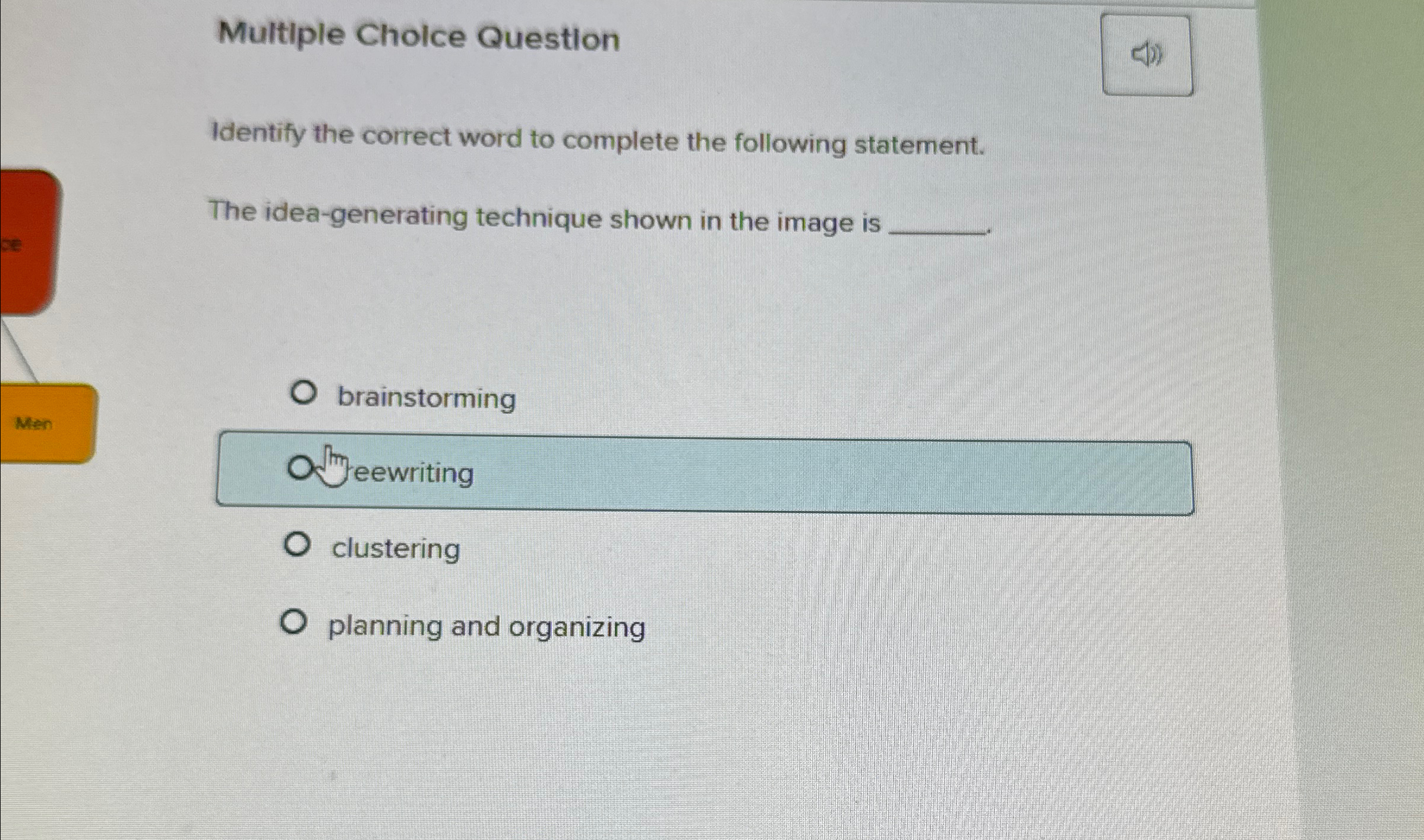 Solved Multiple Cholce QuestionIdentify the correct word to | Chegg.com