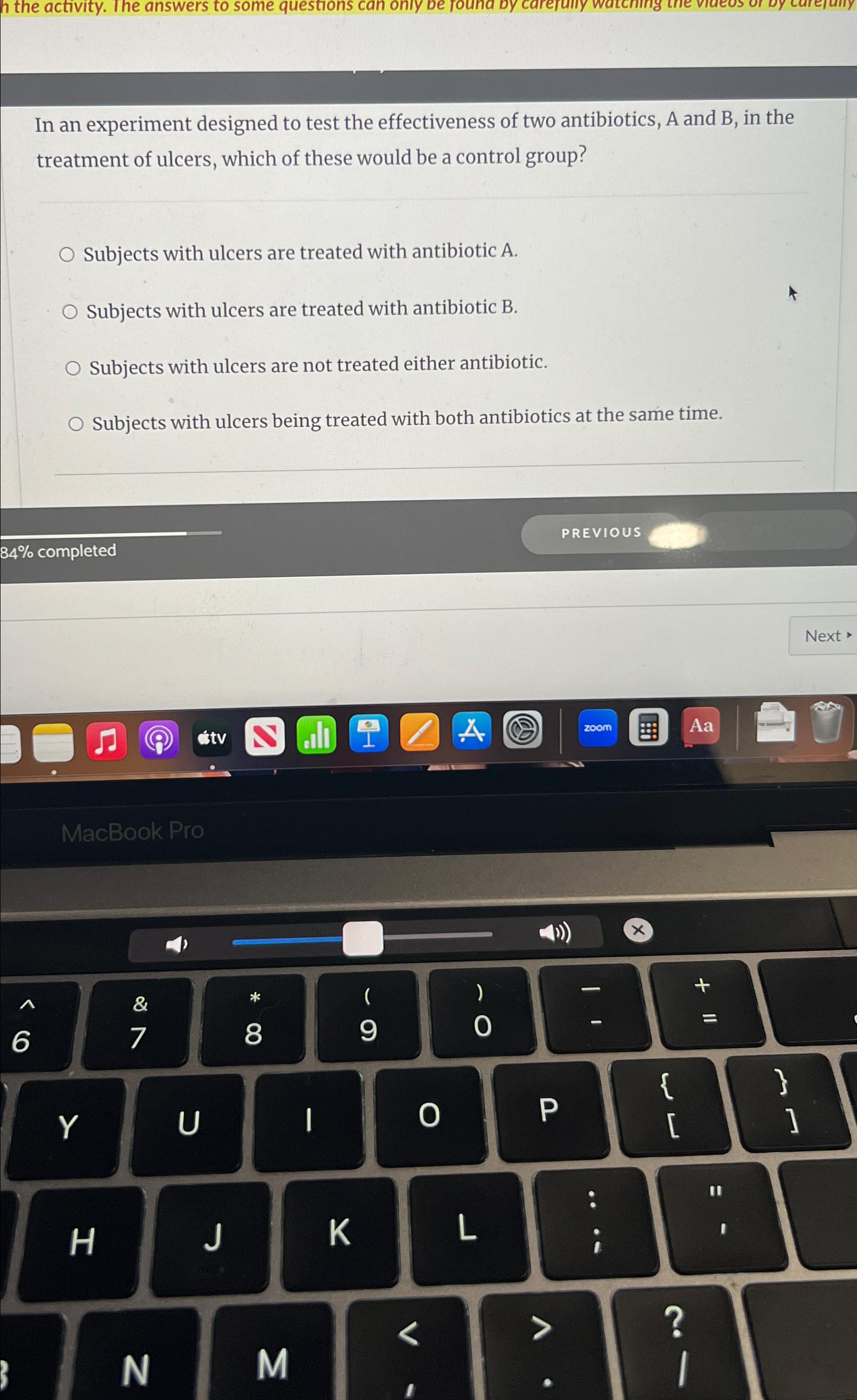 Solved In an experiment designed to test the effectiveness | Chegg.com