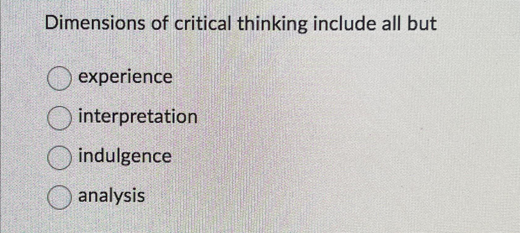 the power of critical thinking chegg