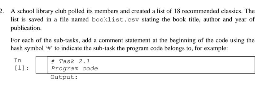 Solved Advanced Level School Python programming. Need step | Chegg.com