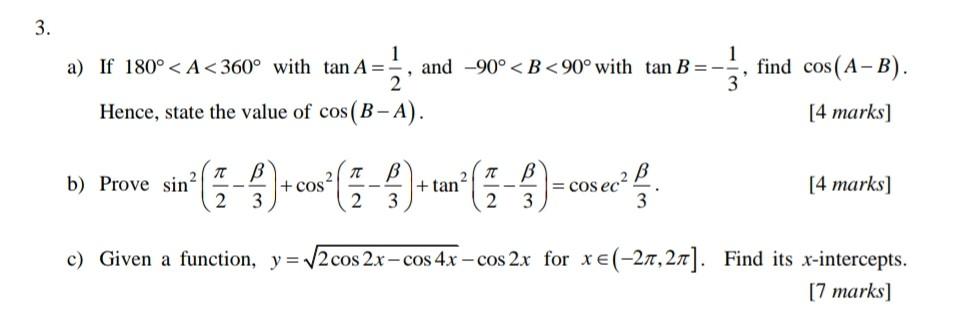 Solved a) If 180∘ | Chegg.com