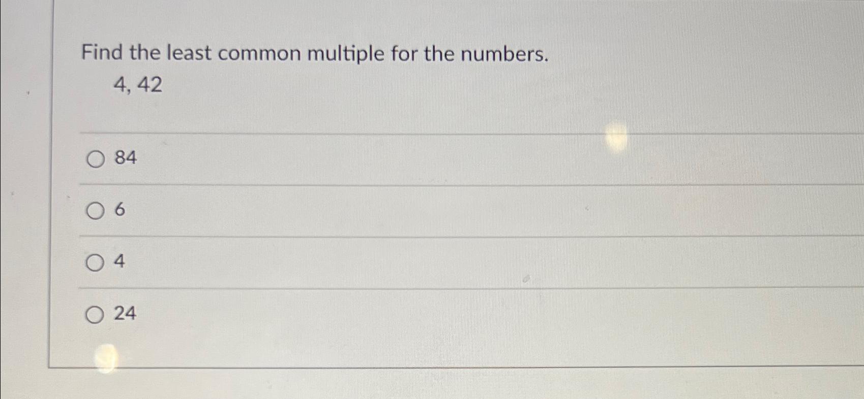 find the first four common multiple of 4 and 6