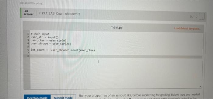Solved I am learning the python language and having trouble | Chegg.com