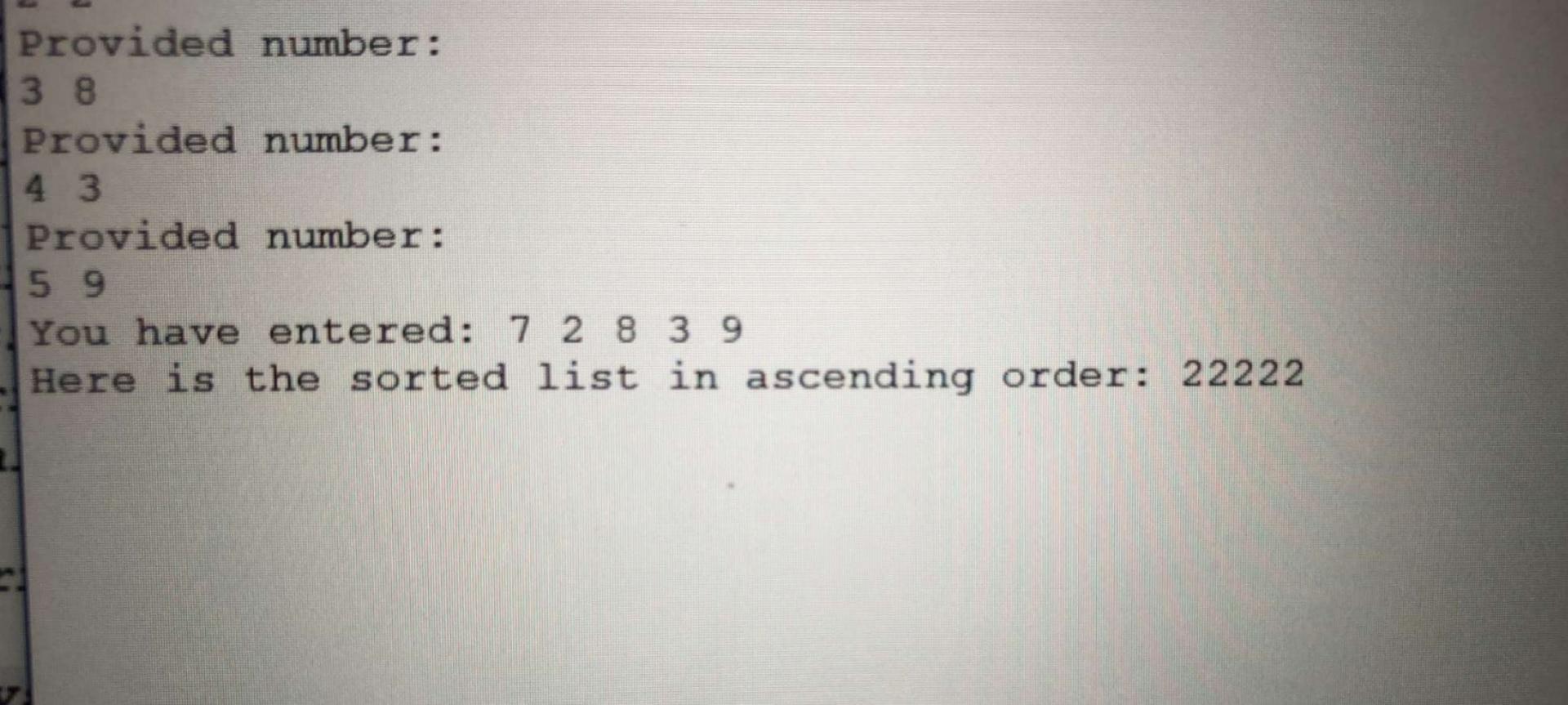 Solved I need help with this code: I keep getting the | Chegg.com