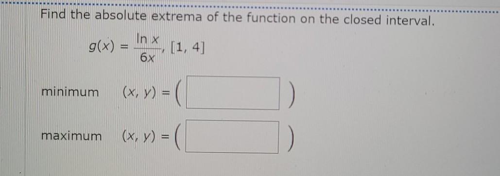 Relative and absolute extrema image