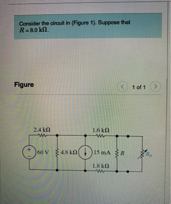 Solved Consider The Circuit In (Figure 1). Suppose That R = | Chegg.com