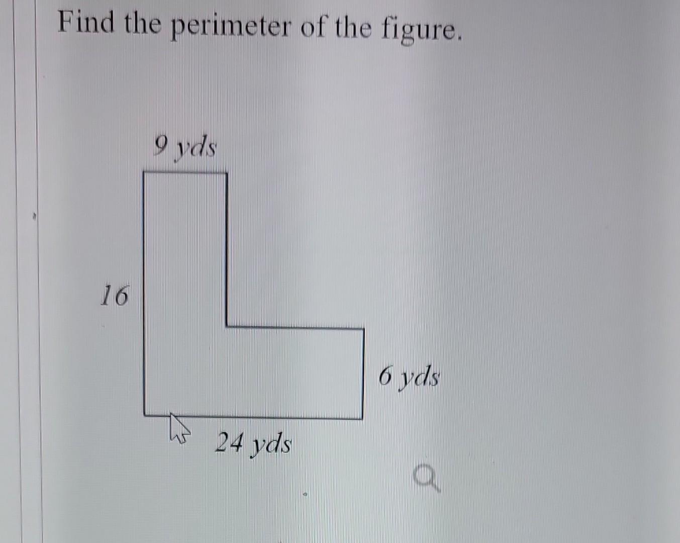 how to find perimeter of a figure on a graph