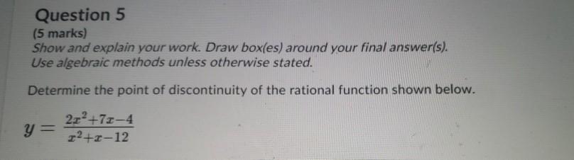 Solved please show all work and all formulas used and do not | Chegg.com