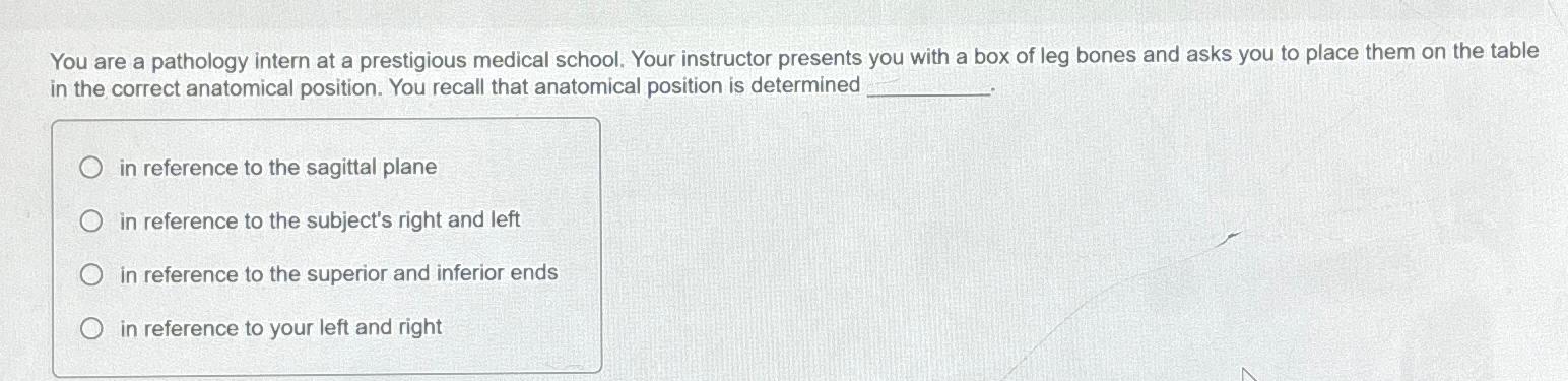 Solved You are a pathology intern at a prestigious medical | Chegg.com