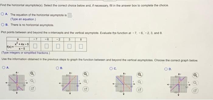 Solved a. Find the slant asymptote of the graph of the | Chegg.com