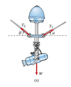 Solved: Two steel wires support a moveable overhead camera weig
