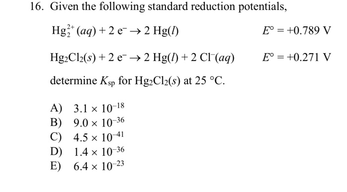 Given the oxidation-reducion reaction hg2+ 2025 2l hg l i2 s