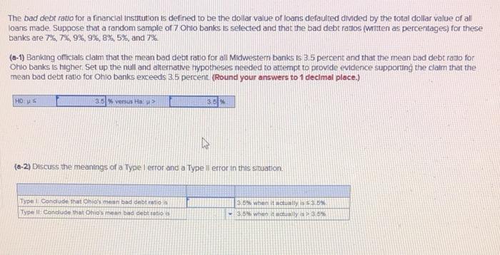 solved-the-bad-debt-ratio-for-a-financial-institution-is-chegg