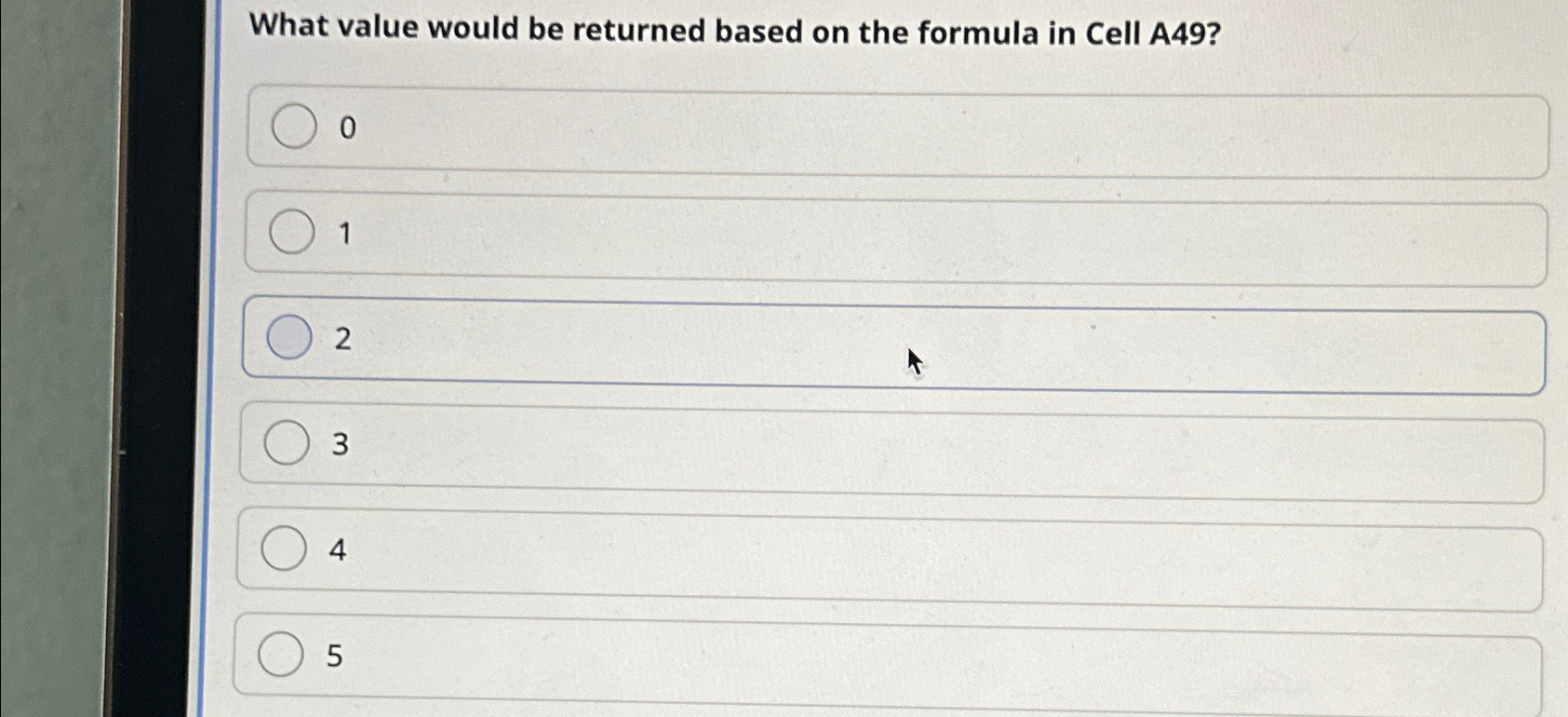 Solved Question 11 / 15What value would be returned based on