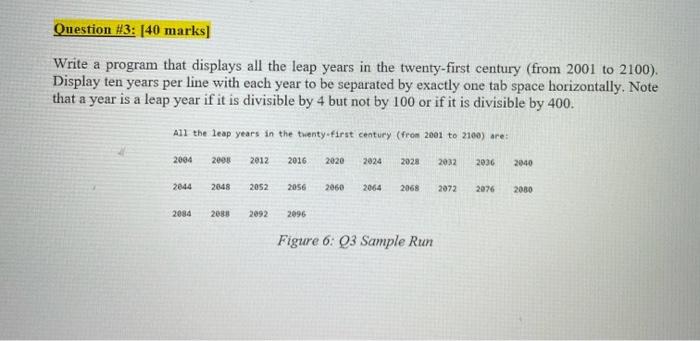 Solved Write a program that prints the following number | Chegg.com
