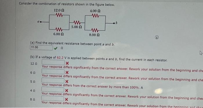 Solved Consider The Combination Of Resistors Shown In The | Chegg.com