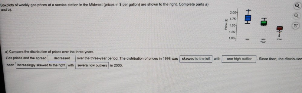 Solved box 1 (choices) -decreased -increased box 2 -skewed | Chegg.com