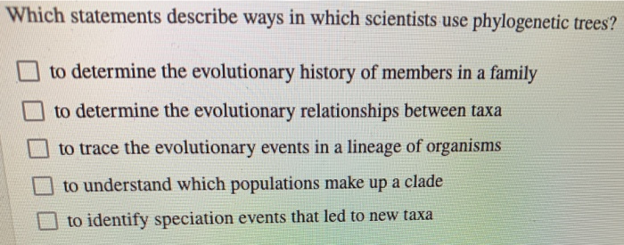 Solved Which Statements Describe Ways In Which Scientists 