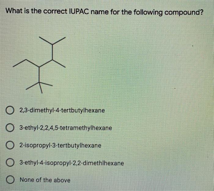 Solved Rank The Following Compound In Order Of Decreasing Chegg Com