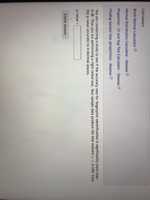 Solved Calculators Blank Desmos Calculator Normal