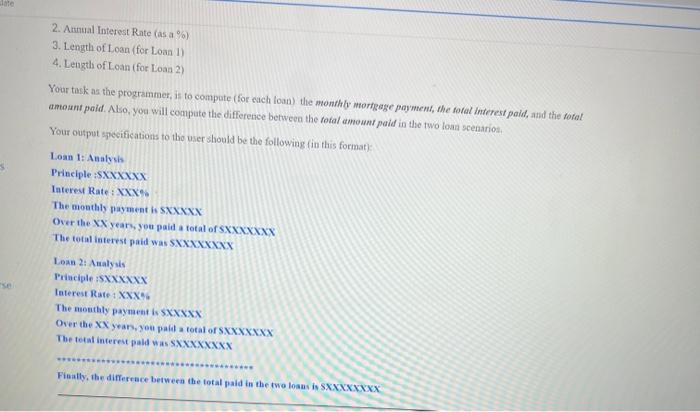 Solved This programming assignment is to ensure that you can | Chegg.com