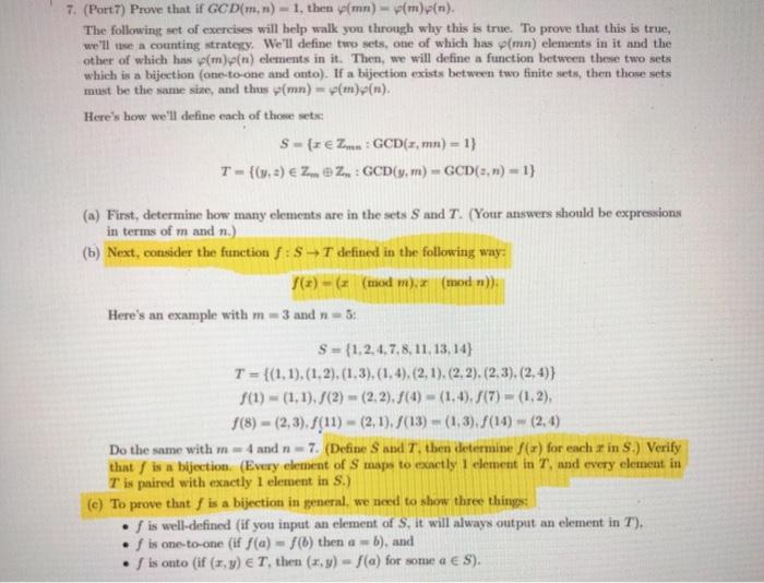 Solved I need help with the highlighted parts. In part b, | Chegg.com