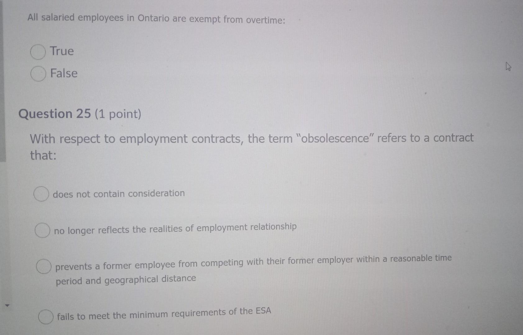Solved Question 30 1 Point Which Of The Following Chegg