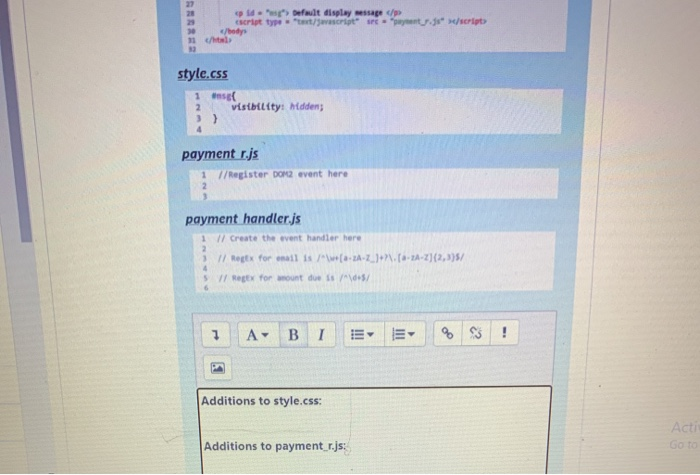 Solved Below is a webpage of an online bill payment | Chegg.com
