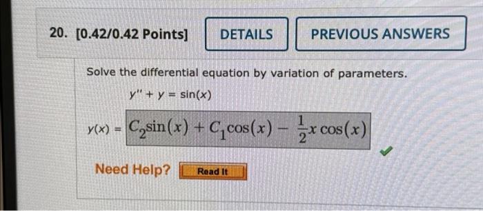 Solved Please answer this question and make sure the final | Chegg.com