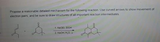 Solved Propose a reasonable detailed mechanism for the | Chegg.com