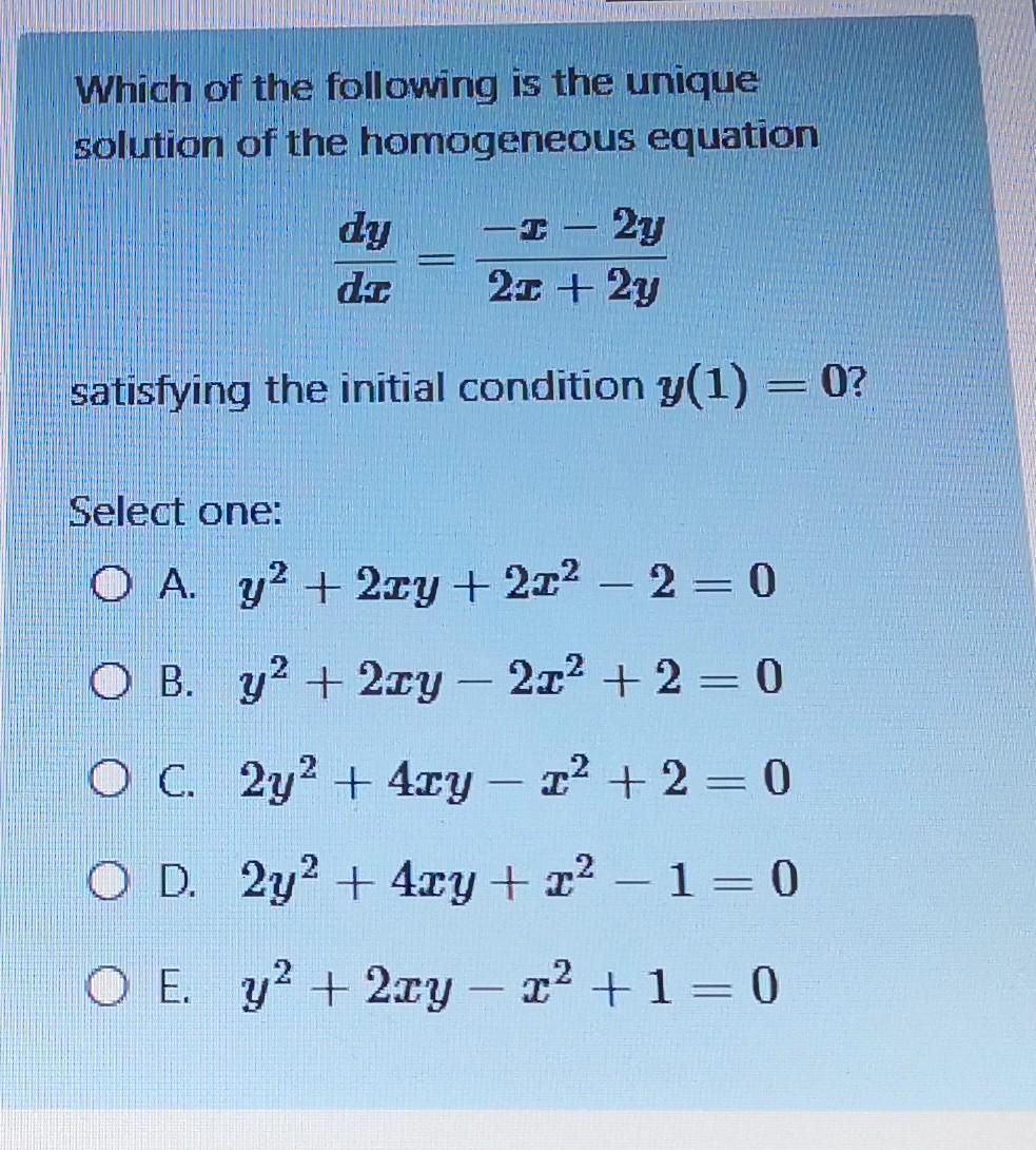solved-which-of-the-following-is-the-unique-solution-of-the-chegg
