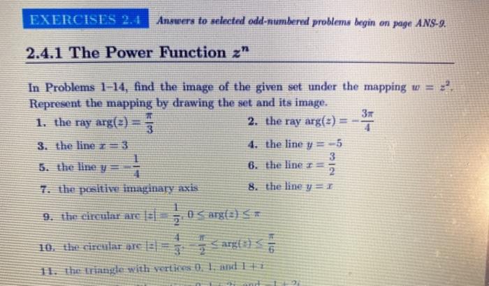 Solved EXERCISES 2.1 Answers To Selected Odd-numbered | Chegg.com