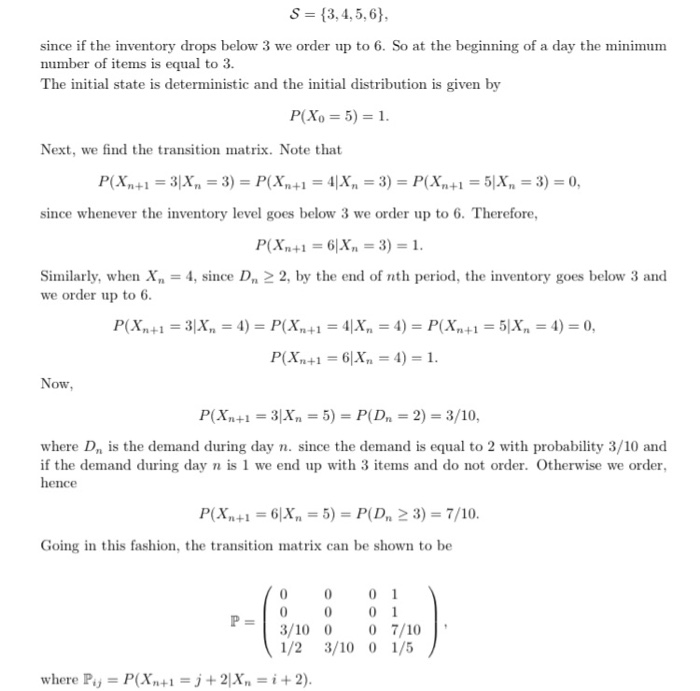 Solved 1. For the discrete time Markov chain X in Problem 1 | Chegg.com