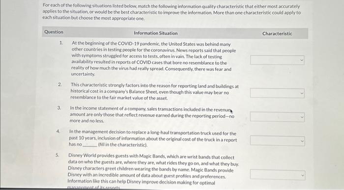 solved-for-each-of-the-following-situations-listed-below-chegg