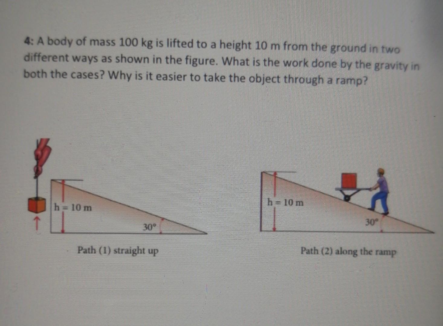 solved-4-a-body-of-mass-100-kg-is-lifted-to-a-height-10-m-chegg