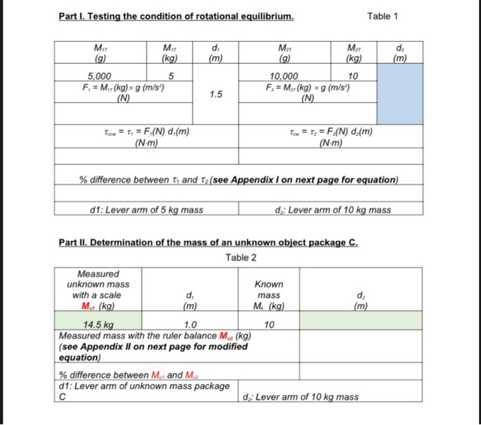 Solved Student Name Report On Laboratory Experiment | Chegg.com