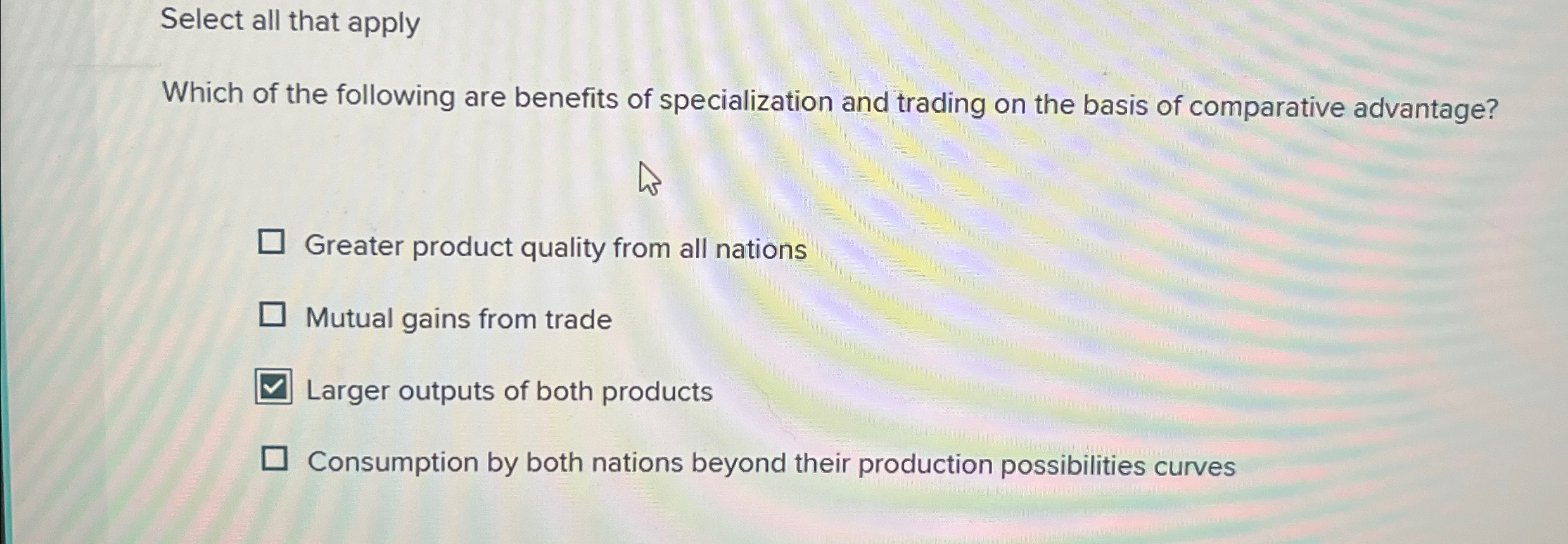 Solved Select all that applyWhich of the following are | Chegg.com