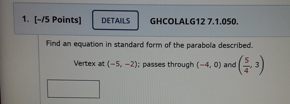 Solved Please answer the question correctly and completely. | Chegg.com