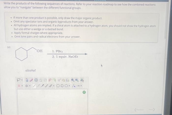 Solved Write The Products Of The Following Sequences Of Chegg Com